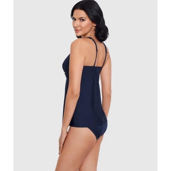 Buy Surplice Loose Fit Wired Tankini Top