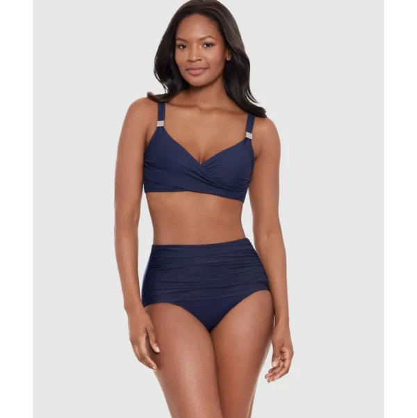 Buy Surplice Supportive Underwired Full Bust Bikini Top-Midnight