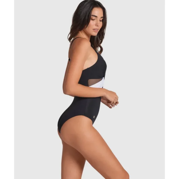 Buy Sustainable Shaping One-Piece Swimsuit with Mesh