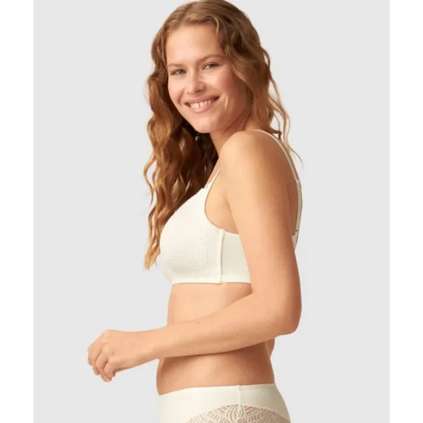 Buy The Friday Wirefree Recycled Lace Bra-Ecru