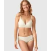 Buy The Friday Wirefree Recycled Lace Bra-Ecru