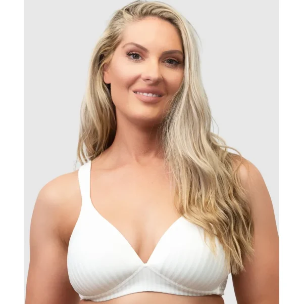 Buy The Wednesday Wide Strap Wirefree Bra-Ecru