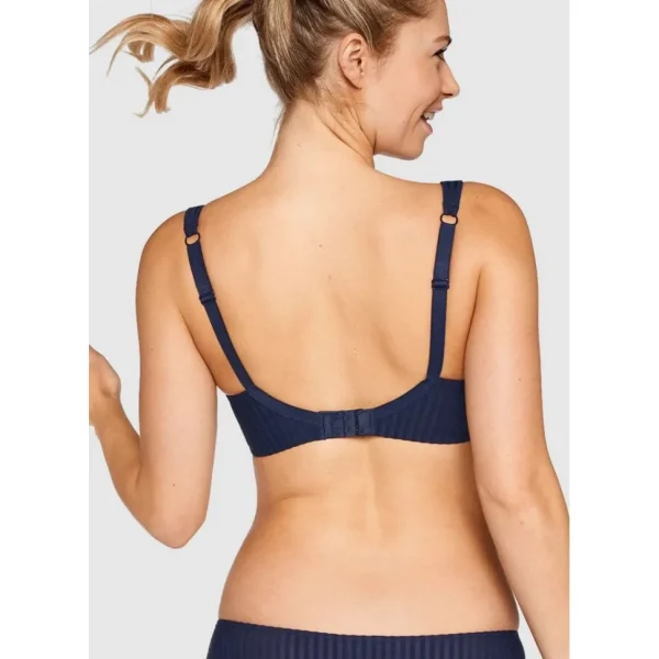 Buy The Wednesday Wide Strap Wirefree Bra-Navy