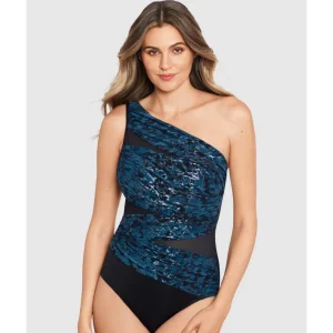 Buy Titania Jena One Shoulder Tummy Control Swimsuit