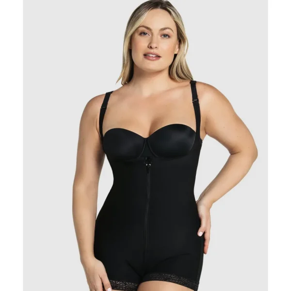 Buy TopSculpt Firm Control Cupless Zip Up Body Shaper