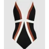 Buy Trilogy V Neck Underwired Tummy Control Swimsuit