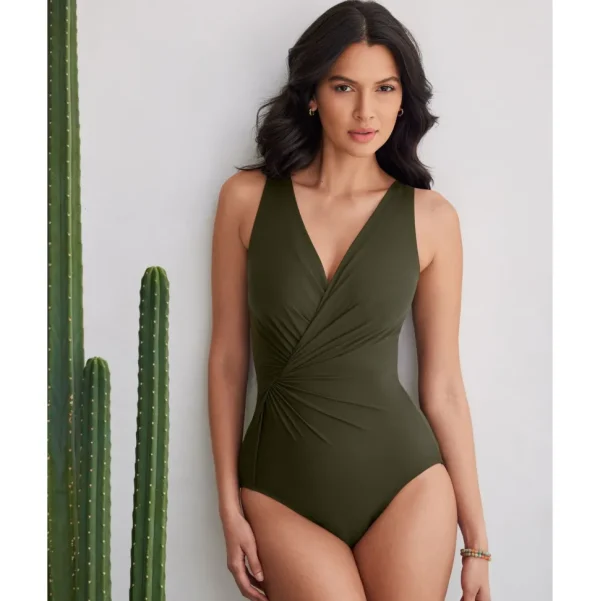 Buy Twisted Sisters Esmerelda Plunge Shaping Swimsuit