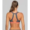 Buy Ultimate Run Bra-Grey/Coral