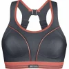 Buy Ultimate Run Bra-Grey/Coral