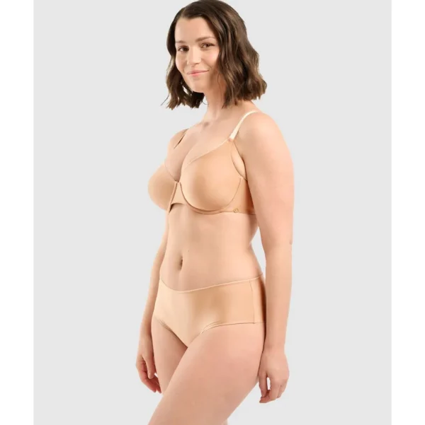 Buy Unseen Seamless Underwire Full Cup T-Shirt Bra-Blush-Beige