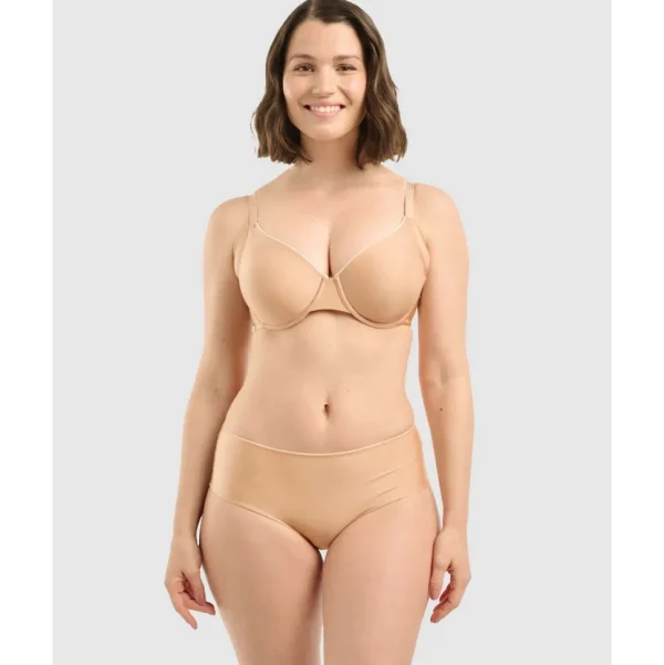 Buy Unseen Seamless Underwire Full Cup T-Shirt Bra-Blush-Beige