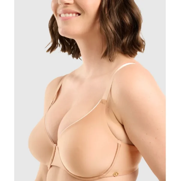 Buy Unseen Seamless Underwire Full Cup T-Shirt Bra-Blush-Beige