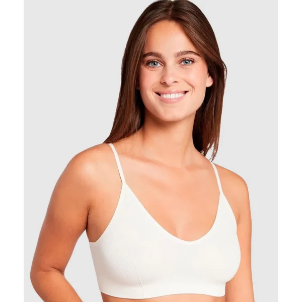 Buy Évasion Sustainable Unpadded Ribbed Wirefree Bralette