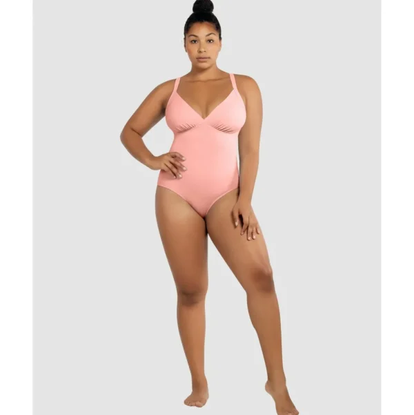 Buy Vivien Full Bust V Neck Plunge Swimsuit