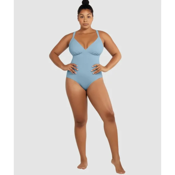 Buy Vivien Full Bust V Neck Plunge Swimsuit