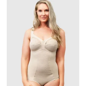 Buy Wide Strap Supportive Bodysuit With Lace