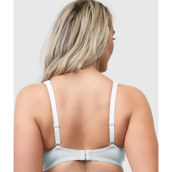 Buy Wide Strap Wirefree Plus Size Organic Cotton Bra