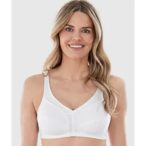 Buy Wirefree Full Cup Unlined 100% Cotton Bra