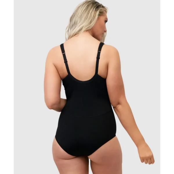 Buy Wirefree Opaque Shaping Bodysuit With Mesh