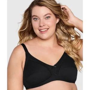 Buy Wirefree Ribbed Pure Cotton Bra