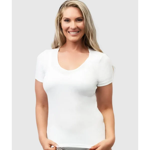 Buy Women's Short Sleeve Organic Cotton T-Shirt-White