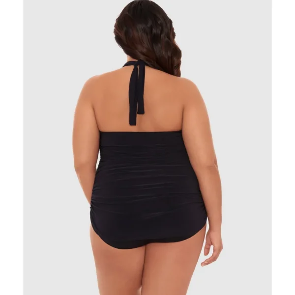 Buy Yvonne DD Cup Halterneck Short Shirred Swimdress