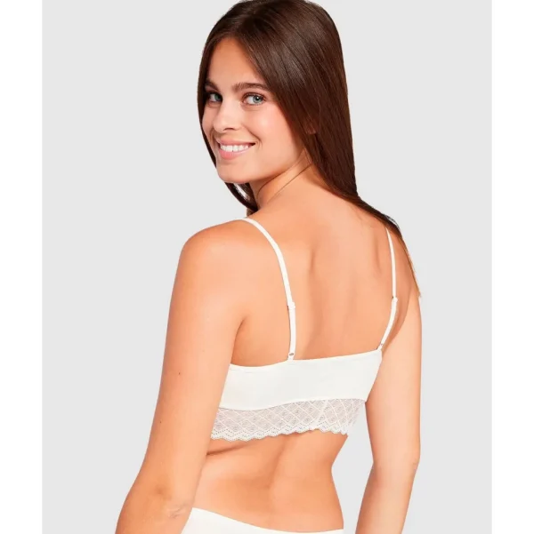 Buy Zen Dentelle Longline Wirefree Bralette with Lace