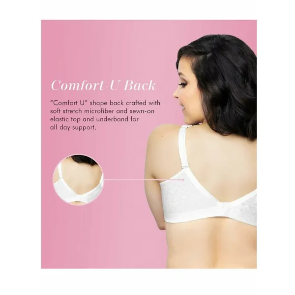 Exquisite Form Back Closure Bra With Comfort Lining