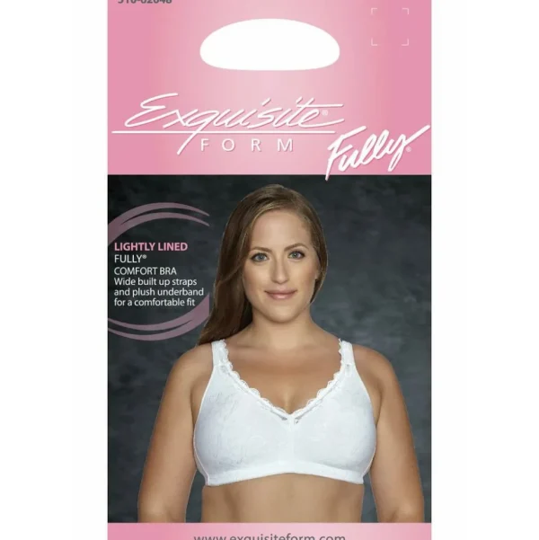 Exquisite Form Back Closure Bra With Comfort Lining